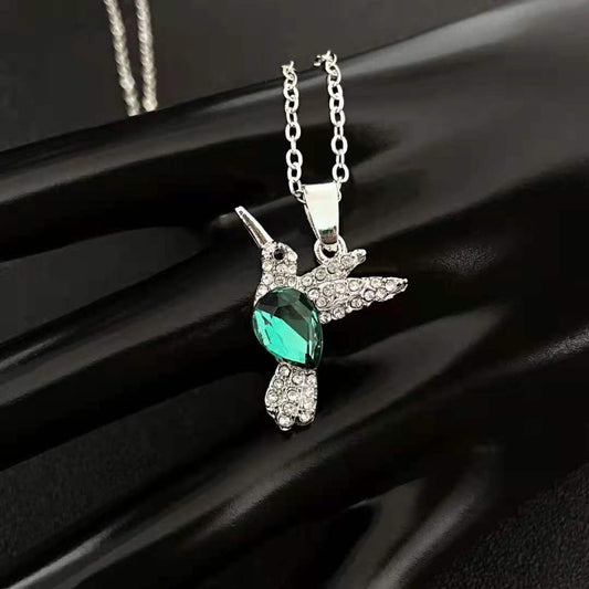 European And American New Humming Bird Wings Necklace