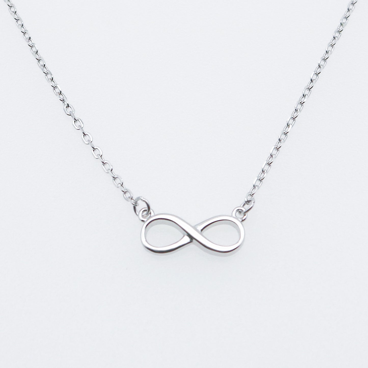 925 Silver 8 Words Necklace Through The Body Of Sterling Silver Pendant Collarbone Chain Ins Wind Super Fairy Mori Students Necklace Jewellery Female Tide